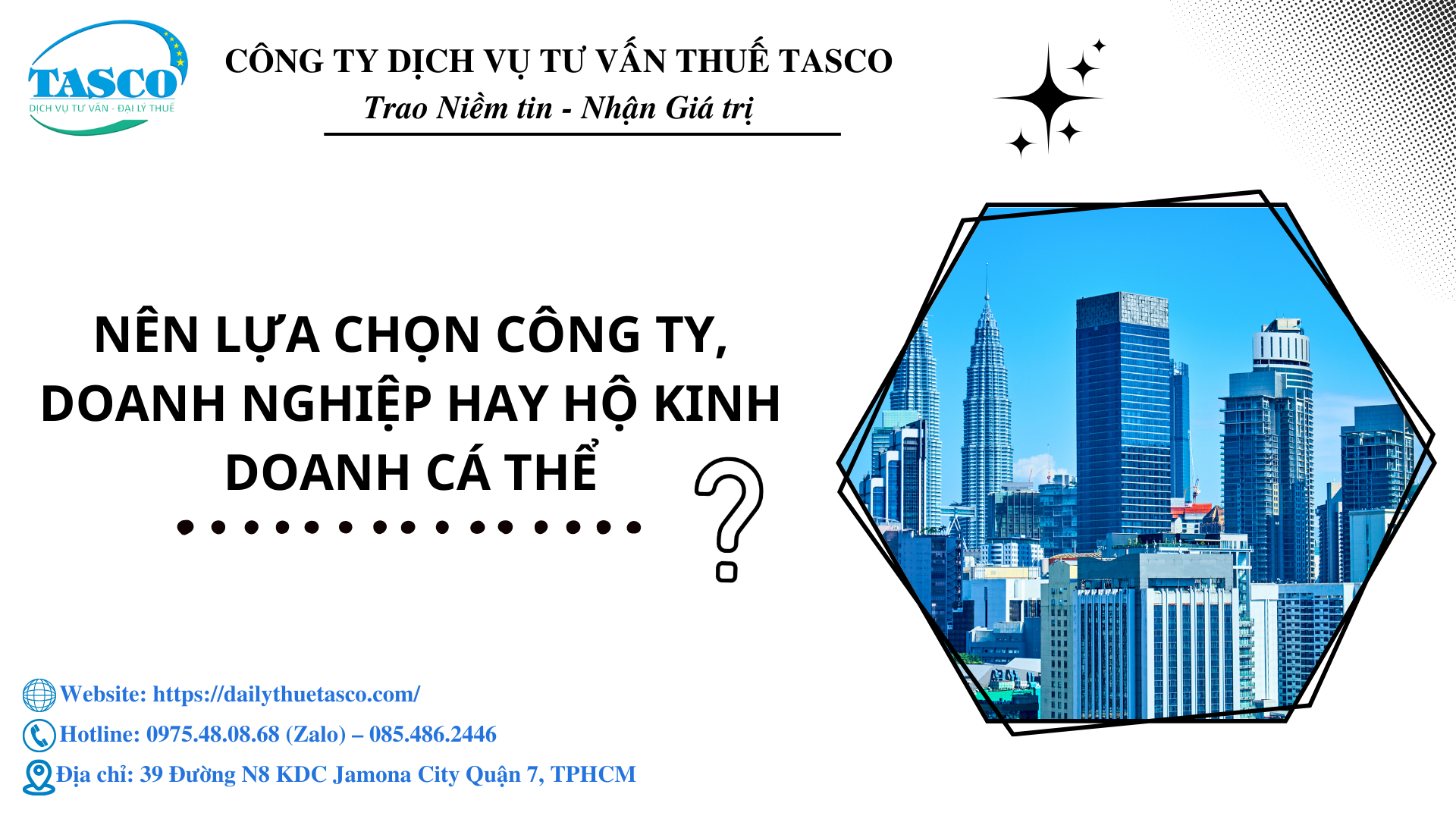 Nên thành lập doanh nghiệp hay hộ kinh doanh Nên thành lập doanh nghiệp hay hộ kinh doanh