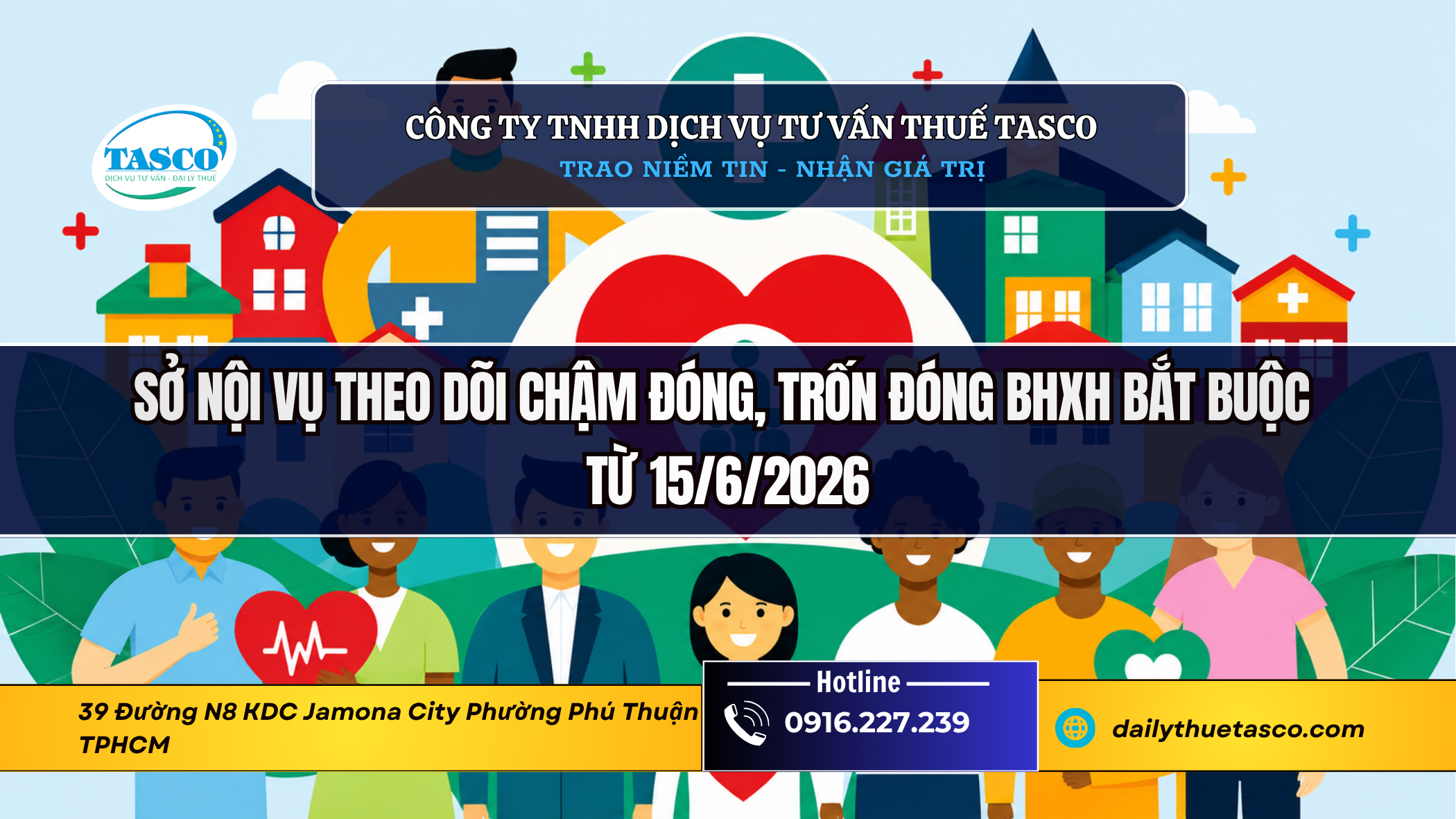 Từ 15/6/2026, Sở Nội vụ theo dõi chậm đóng, trốn đóng BHXH bắt buộc Từ 15/6/2026, Sở Nội vụ theo dõi chậm đóng, trốn đóng BHXH bắt buộc
