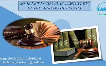 Một số điểm mới nổi bật trong Thông tư 40/2021/TT-BTC của Bộ Tài chính ngày 01/06/2021