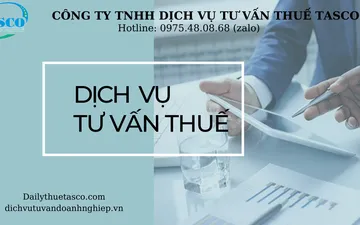 Dịch vụ tư vấn thuế