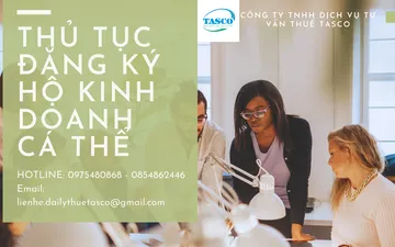 THỦ TỤC ĐĂNG KÝ HỘ KINH DOANH CÁ THỂ MỚI NHẤT 2021