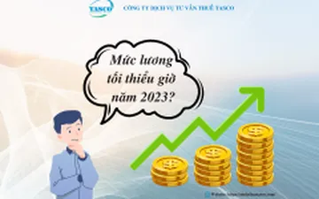 Mức lương tối thiểu giờ 2023? 