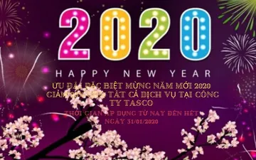 Happy Spring Canh Ty special discount 20% for all services of the company Tasco