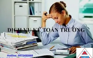 DỊCH VỤ KẾ TOÁN TRƯỞNG