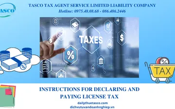 Instructions for declaring and paying excise tax