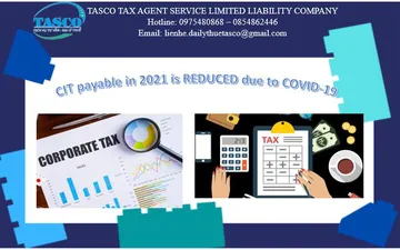 Reduction of CIT taxable in 2021 who are affected by the Covid-19 epidemic