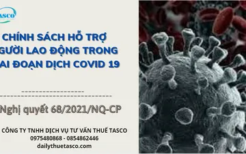 Nghị quyết 68/2021/NQ-CP quy định về chính sách hỗ trợ người lao động trong giai đoạn dịch Covid 19