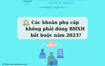 Các khoản phụ cấp không phải đóng BHXH bắt buộc năm 2023?
