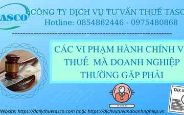 Các vi phạm hành chính về thuế mà các doanh nghiệp thường hay gặp phải