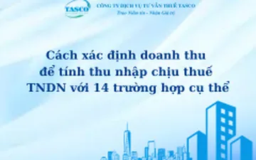 Cách xác định doanh thu để tính thu nhập chịu thuế TNDN với 14 trường hợp cụ thể