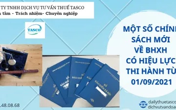 Một số chính sách bảo hiểm xã hội mới có hiệu lực thi hành từ tháng 09/2021