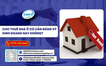 Cho thuê nhà ở có cần đăng ký kinh doanh hay không?