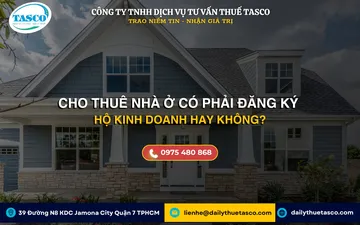 Cho thuê nhà ở có phải đăng ký kinh doanh hay không?