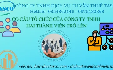 Cơ cấu tổ chức công ty TNHH 2 thành viên trở lên