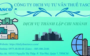 Dịch vụ thành lập chi nhánh - TASCO