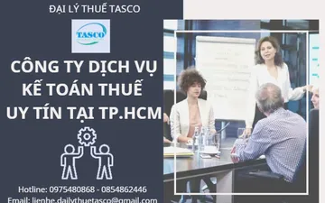 Công ty dịch vụ kế toán trọn gói uy tín  tại TPHCM