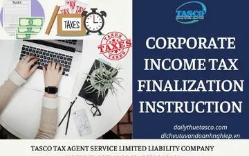 HƯỚNG DẪN QUYẾT TOÁN THUẾ TNDN NĂM 2020