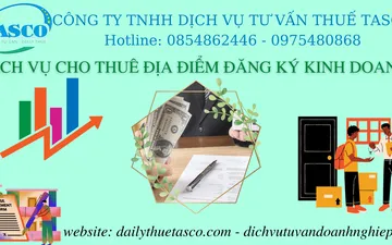 Dịch vụ cho thuê địa điểm đăng ký kinh doanh