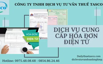 DỊCH VỤ CUNG CẤP HÓA ĐƠN ĐIỆN TỬ UY TÍN