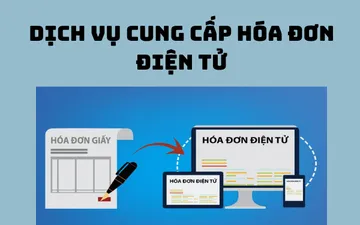 DỊCH VỤ CUNG CẤP HÓA ĐƠN ĐIỆN TỬ