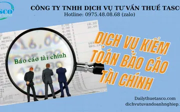 DỊCH VỤ KIỂM TOÁN BÁO CÁO TÀI CHÍNH