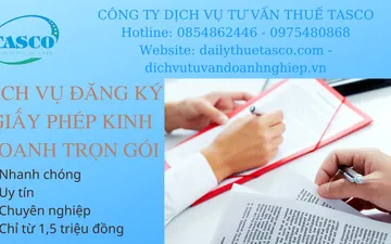 DỊCH VỤ ĐĂNG KÝ GIẤY PHÉP KINH DOANH TRỌN GÓI