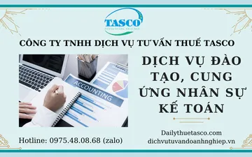 Dịch vụ đào tạo, cung ứng nhân sự kế toán