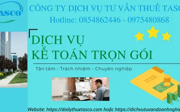 Dịch vụ kế toán trọn gói mới nhất năm 2022