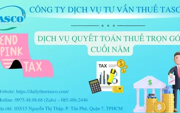 Dịch vụ quyết toán thuế trọn gói cuối năm