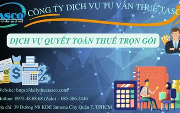 Dịch vụ quyết toán thuế trọn gói