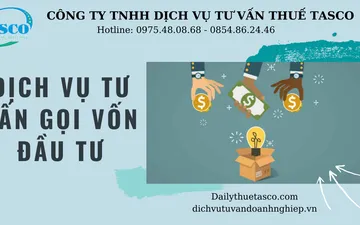 DỊCH VỤ TƯ VẤN GỌI VỐN ĐẦU TƯ