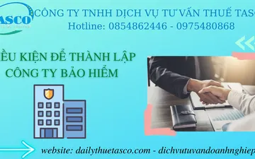 Điều kiện để thành lập công ty bảo hiểm