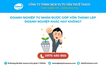 Doanh nghiệp tư nhân được góp vốn thành lập doanh nghiệp khác hay không?