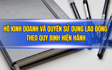 Hộ kinh doanh và quyền sử dụng lao động theo quy định hiện hành