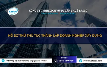 Hồ sơ thủ thủ tục thành lập doanh nghiệp xây dựng
