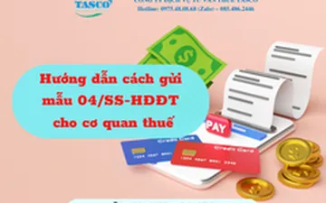 Hướng dẫn cách gửi mẫu 04/SS-HĐĐT cho cơ quan thuế