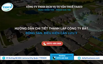 Hướng dẫn chi tiết thành lập công ty Bất Động Sản, Điều kiện cần lưu ý