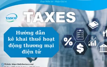 Hướng dẫn kê khai thuế hoạt động thương mại điện tử