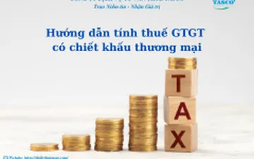 Hướng dẫn tính thuế GTGT có chiết khấu thương mại