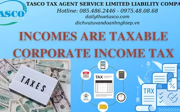 NHỮNG KHOẢN THU NHẬP CHỊU THUẾ TNDN NĂM 2020