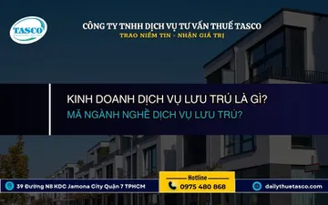 Kinh doanh dịch vụ lưu trú là gì? Mã ngành nghề dịch vụ lưu trú?
