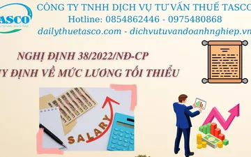 Nghị định 38/2022/NĐ-CP quy định về mức lương tối thiểu