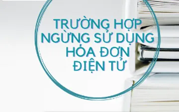 7 TRƯỜNG HỢP BUỘC NGỪNG SỬ DỤNG HÓA ĐƠN ĐIỆN TỬ THEO NGHỊ ĐỊNH MỚI NHẤT CỦA CHÍNH PHỦ