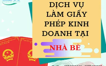Dịch vụ làm giấy phép kinh doanh tại Nhà Bè - Uy tín - Chuyên nghiệp