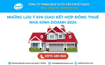Những lưu ý khi giao kết hợp đồng thuê nhà kinh doanh 2024