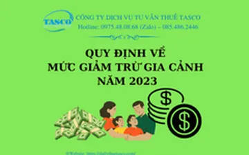 Quy định về mức giảm trừ gia cảnh năm 2023