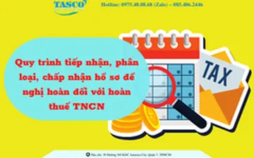 Quy trình tiếp nhận, phân loại, chấp nhận hồ sơ đề nghị hoàn đối với hoàn thuế TNCN