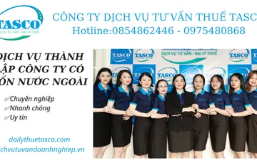 Dịch vụ thành lập công ty vốn nước ngoài