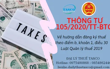 Đối tượng đăng ký thuế theo Thông tư 105/2020/TT-BTC về hướng dẫn đăng ký thuế