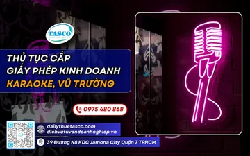 Thủ tục cấp giấy phép kinh doanh karaoke, vũ trường
